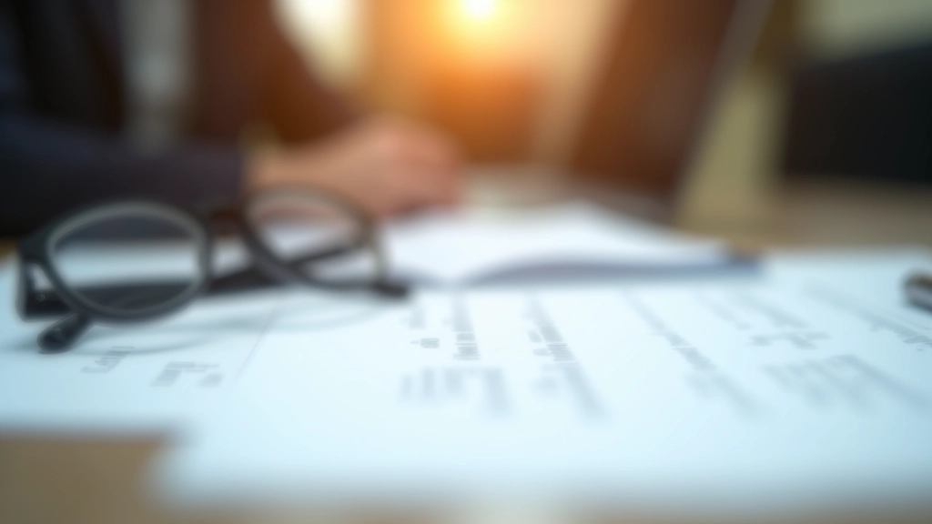 Dokumenty a smlouvy na stole s perem a brýlemi